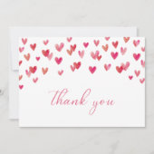 Babydusche Dankeskarte (Vorderseite)