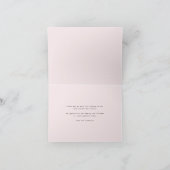 Babydusche Dankeskarte (Innenseite)