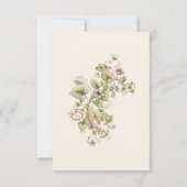 Babydusche Dankeskarte (Rückseite)