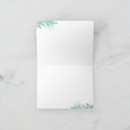 Babydusche Dankeskarte (Innenseite)