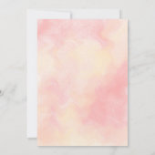 Babydusche Danksagkarte Einladung (Rückseite)