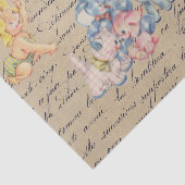 Babydusche Dekoupage Vintag Seidenpapier (Ausschnitt)