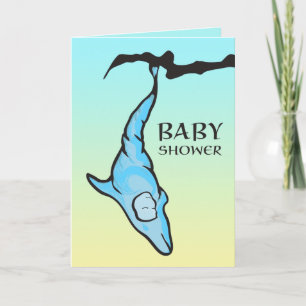 Babydusche (Delfincoon) Einladung