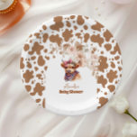 Babydusche der Heiligen Kuh Pappteller<br><div class="desc">Nutzen Sie unsere Leckereien für die Babydusche in der Holy Cow Greenery Highland Cow Baby Shower Paper Teller! Diese reizvollen Teller zeichnen sich durch ein ansprechendes Design aus, das Ihren Festen eine Touch rustikaler Eleganz verleiht. Wichtigste Merkmale: Adorable Highland Cow Design: Mit einer flauschigen Hochlandkuh umgeben von Grün passen diese...</div>