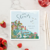 Babydusche der Küstenwache Party Serviette (Beispiel)