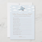 Babydusche, die Mama das beste Spiel kennt Einladung (Vorderseite)