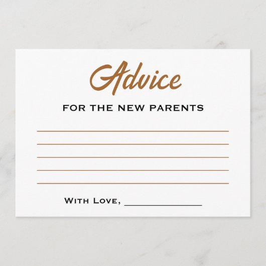 Babydusche, die wir frühzeitig abwarten können hinweiskarte (Vorderseite)