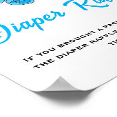 Babydusche, die wir frühzeitig abwarten können poster (Ecke)