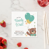 Babydusche, die wir frühzeitig abwarten können serviette (Beispiel)