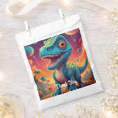 Babydusche Dino-Milbe Geschenktütchen (Ausgeschnitten)