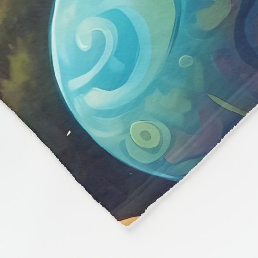 Babydusche Dino-Mite Fleecedecke (Ecke)