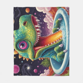 Babydusche Dino-Mite Fleecedecke