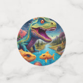Babydusche Dino-Mite Konfetti (Klein Vorderseite)