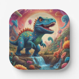 Babydusche Dino-Mite Pappteller