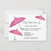 Babydusche| Dusche Einladung (Vorderseite)