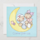 Babydusche Einladung (Vorderseite)