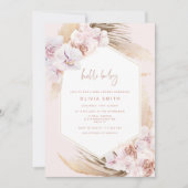 Babydusche Einladung (Vorderseite)