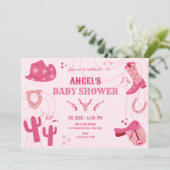 Babydusche Einladung (Stehend Vorderseite)