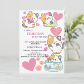 Babydusche Einladung (Stehend Vorderseite)