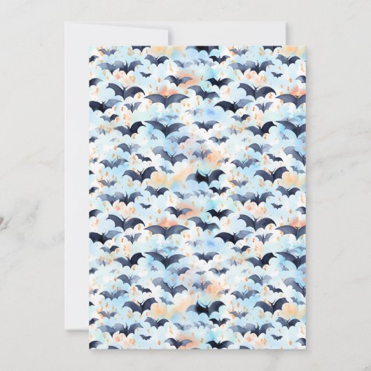 Babydusche Einladung (Rückseite)