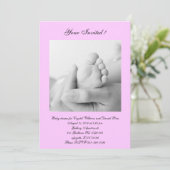 Babydusche Einladung (Stehend Vorderseite)