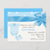 Babydusche Einladung (Vorne/Hinten)