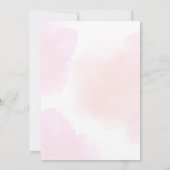 Babydusche Einladung (Rückseite)