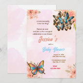 Babydusche Einladung (Vorne/Hinten)