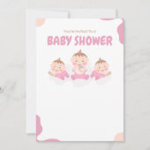 Babydusche Einladung (Vorderseite)