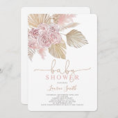 Babydusche Einladung (Vorne/Hinten)