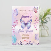 Babydusche Einladung (Stehend Vorderseite)