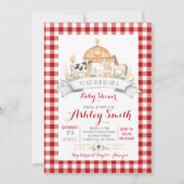 Babydusche Einladung (Vorderseite)