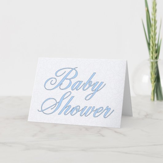 Babydusche Einladung (Vorderseite)