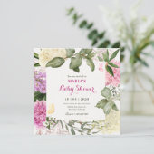 Babydusche Einladung (Stehend Vorderseite)