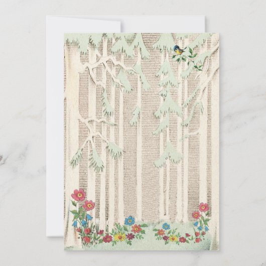 Babydusche Einladung (Rückseite)