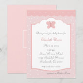 Babydusche Einladung (Vorne/Hinten)