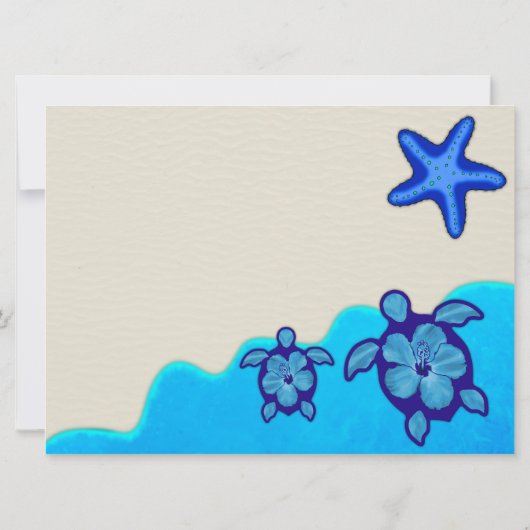 Babydusche Einladung (Rückseite)