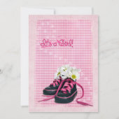 Babydusche Einladung (Vorderseite)