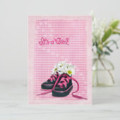 Babydusche Einladung (Stehend Vorderseite)