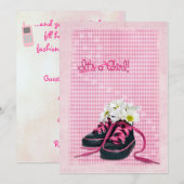 Babydusche Einladung (Vorne/Hinten)