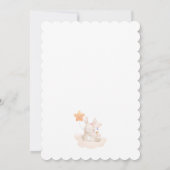 Babydusche Einladung (Rückseite)