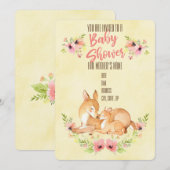 Babydusche Einladung (Vorne/Hinten)