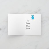 Babydusche Einladung (Innenseite)