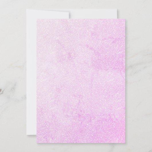 Babydusche Einladung (Rückseite)