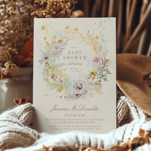 Babydusche Einladung