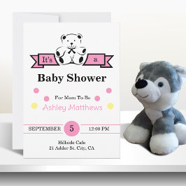Babydusche Einladung