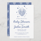 Babydusche Einladung (Vorne/Hinten)