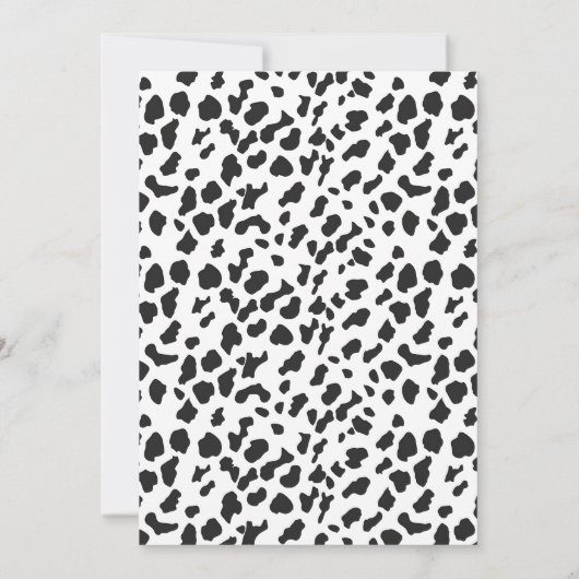 Babydusche Einladung (Rückseite)