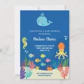 Babydusche Einladung (Vorderseite)