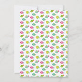 Babydusche Einladung (Rückseite)